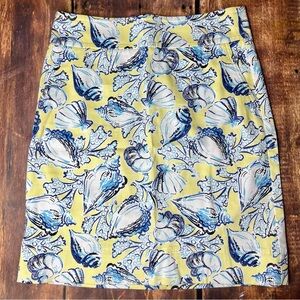 Talbots seashell skirt. Size 4